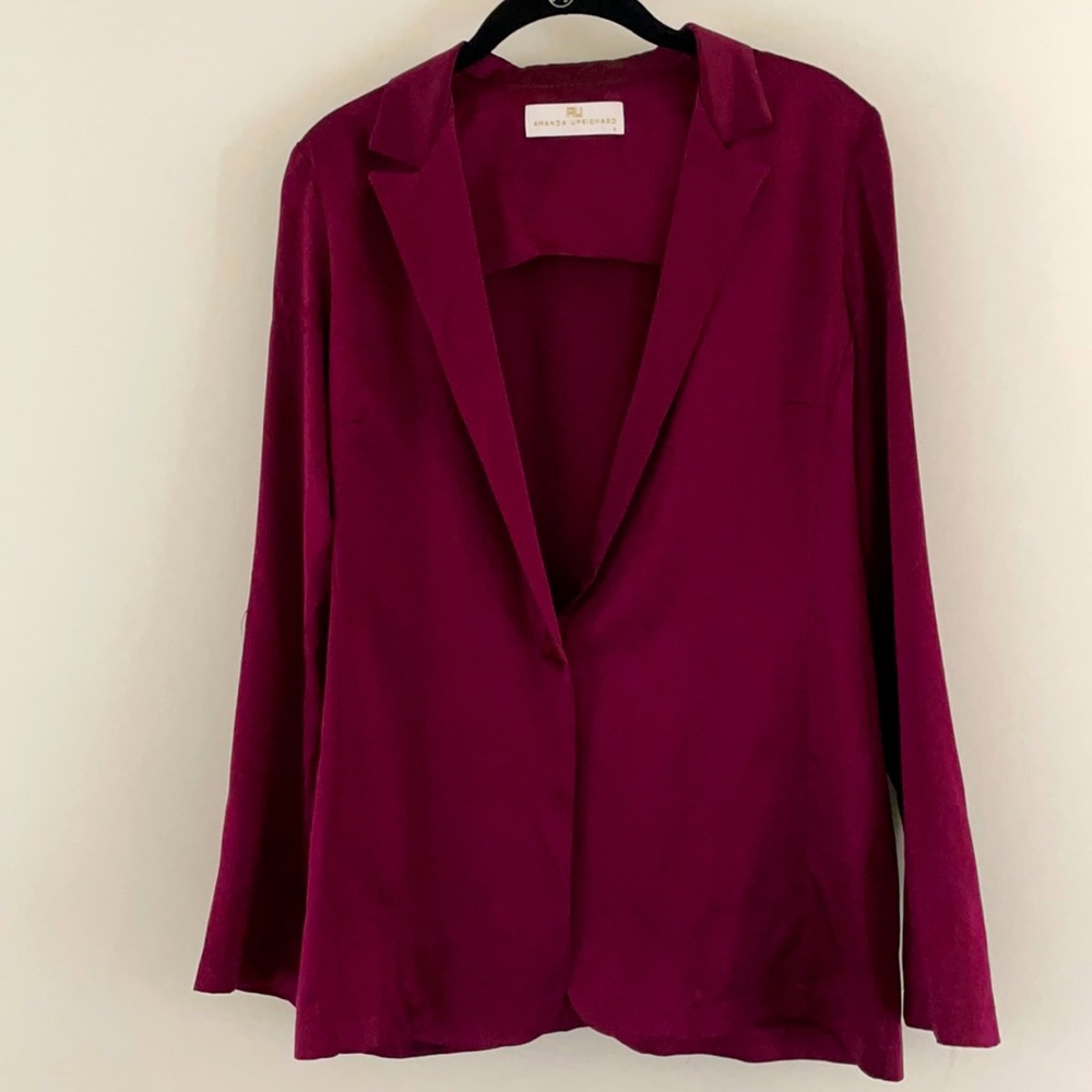 Gorgeous Silk Blazer from Amanda Uprichard